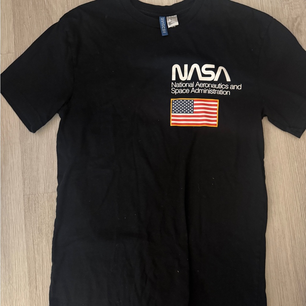 Black NASA T-Shirt